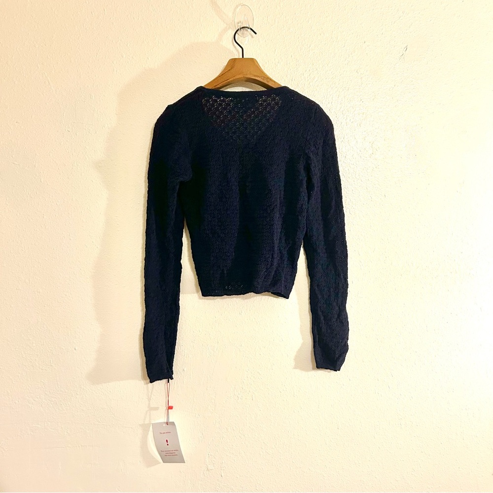 Rouje Navy Giovanna Cardigan - Picture 8 of 8